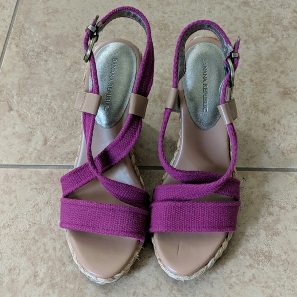 Banana Republic espadrille wedges - Picture 3 of 6